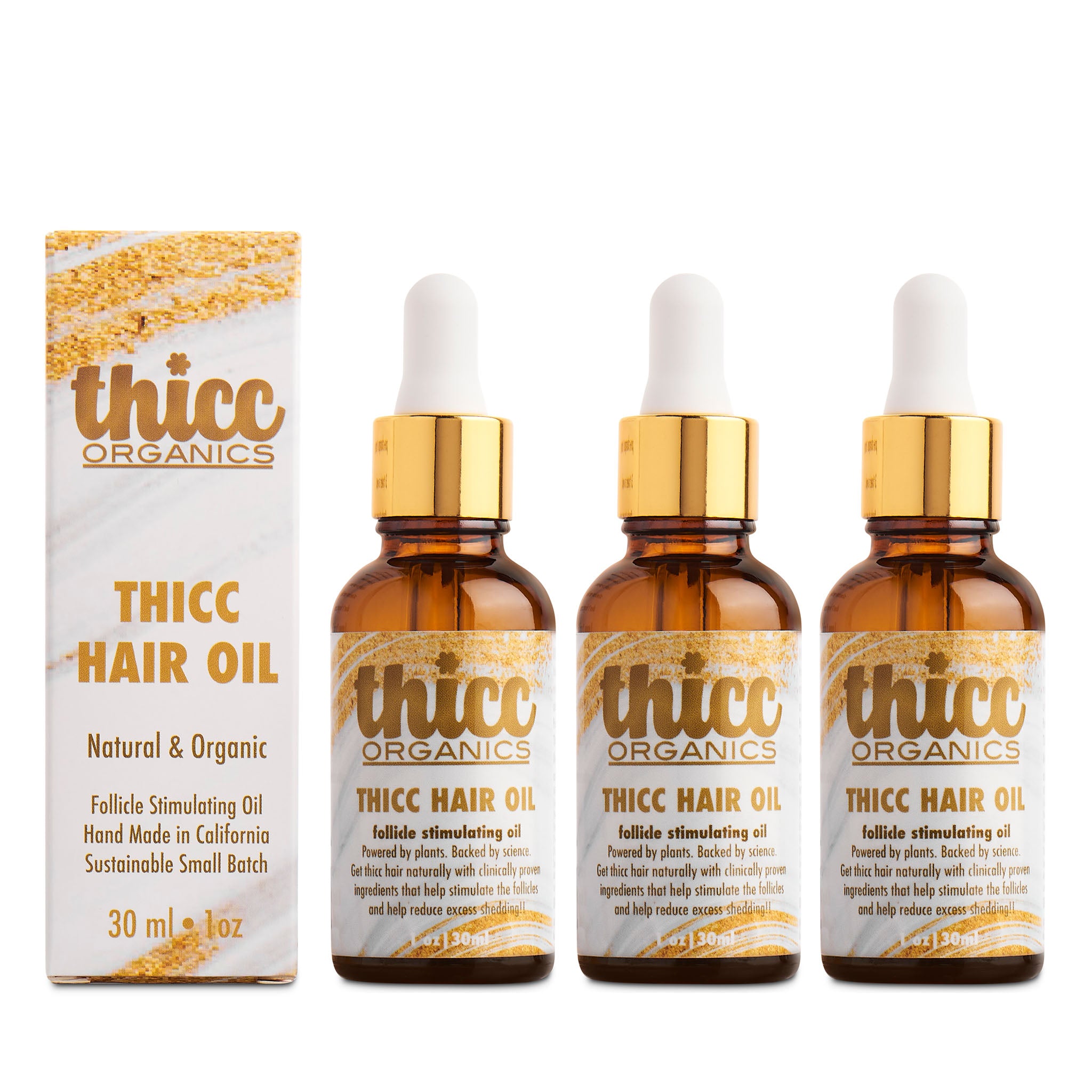 Thicc Hair Oil 3 Pack