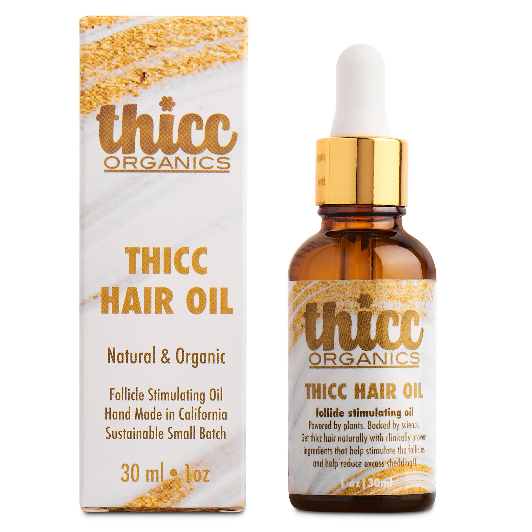 Thicc Hair Oil - Follicle Stimulating, DHT Blocking.